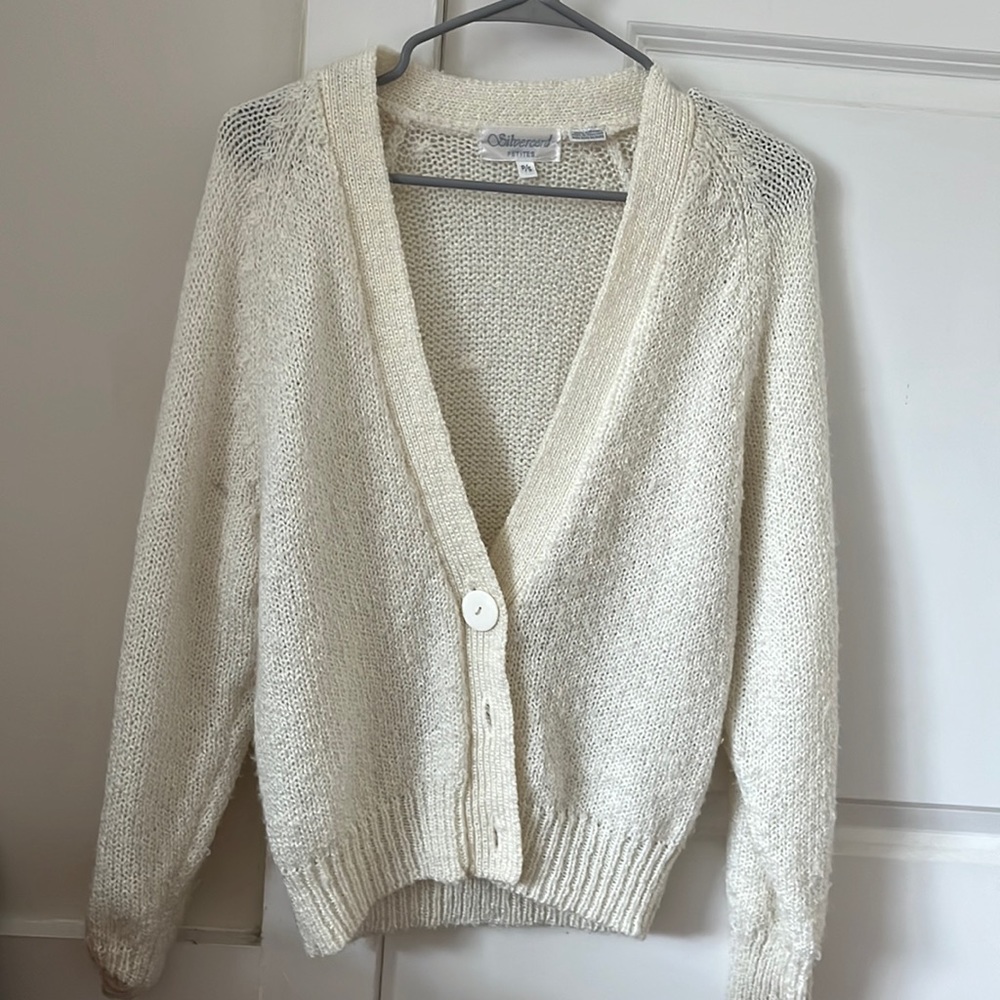 VINTAGE offwhite cardigan